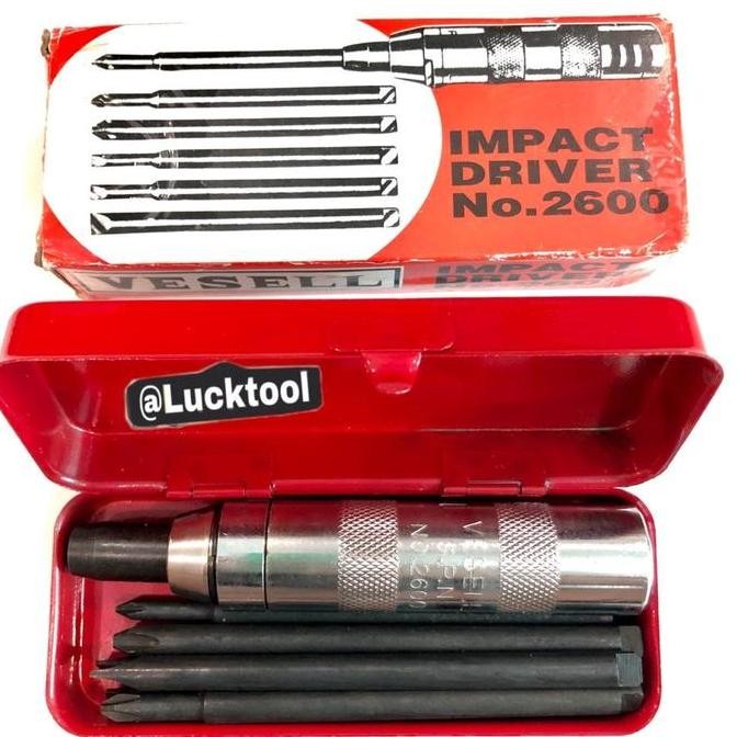 Obeng Ketok Impact Driver Set Vessel no. 2600