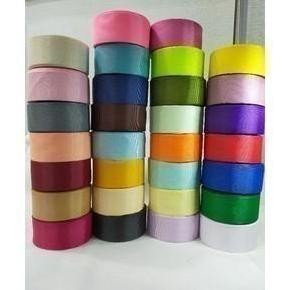 Pita Grossgrain Merah Cabe Ukuran 4cm Per Roll LS