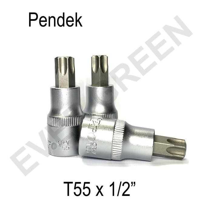 Mata Sok Bintang T55 Multipro Kunci Shock Bintang Star Bit Hex T 55