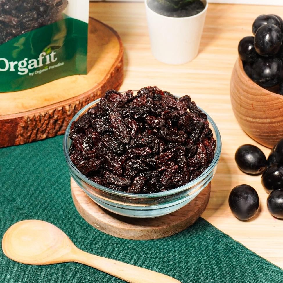 

Organic Paradise Bla Raisin 250 Gram Usa Kismis Hitam 250 Gram Usa