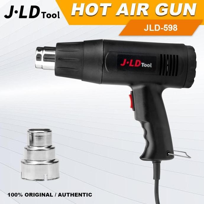 JLD Hot Air Gun Heat Gun Mesin Blower Alat Pemanas Udara Stiker Kaca