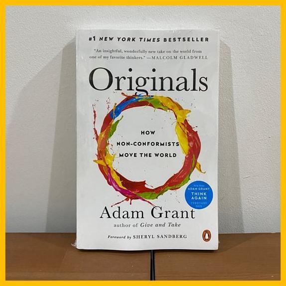 Sale Originals - Adam Grant | Buku Inovasi & Kreativitas - English Paperback