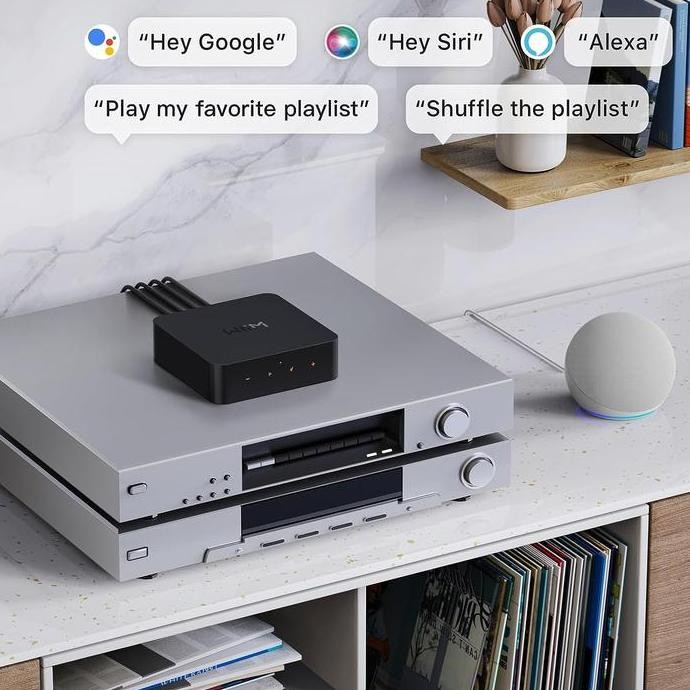 WIIM PRO PLUS AIRPLAY 2 RECEIVER CHROMECAST AUDIO MULTIROOM STREAMER PREMIUM AKM DAC VOICE REMOTE ST