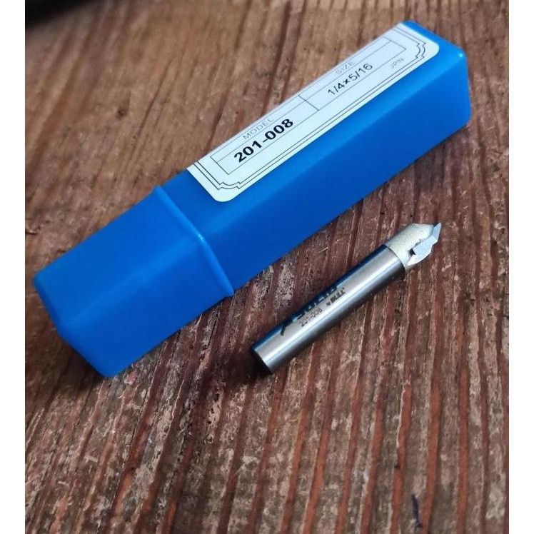 Solid Mata Router Profil Tekuk ACP 8mm 10mm V Slotting Cutter