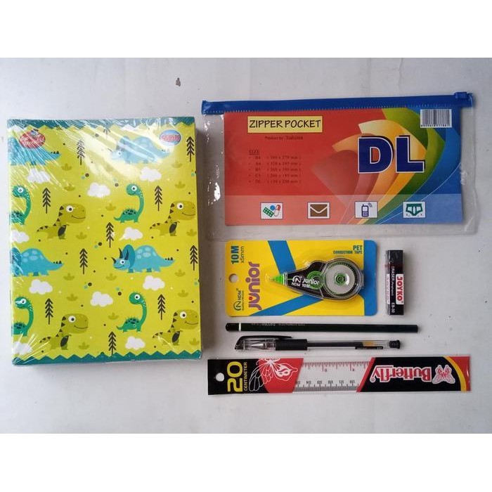 

Paket Lengkap Alat Tulis Sekolah New Best Quality 100% Original