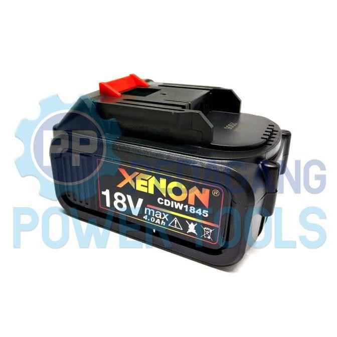 XENON 18V 4A BATERAI BOR GERINDA CORDLESS XENON CDID CDAG 1845 BATERE