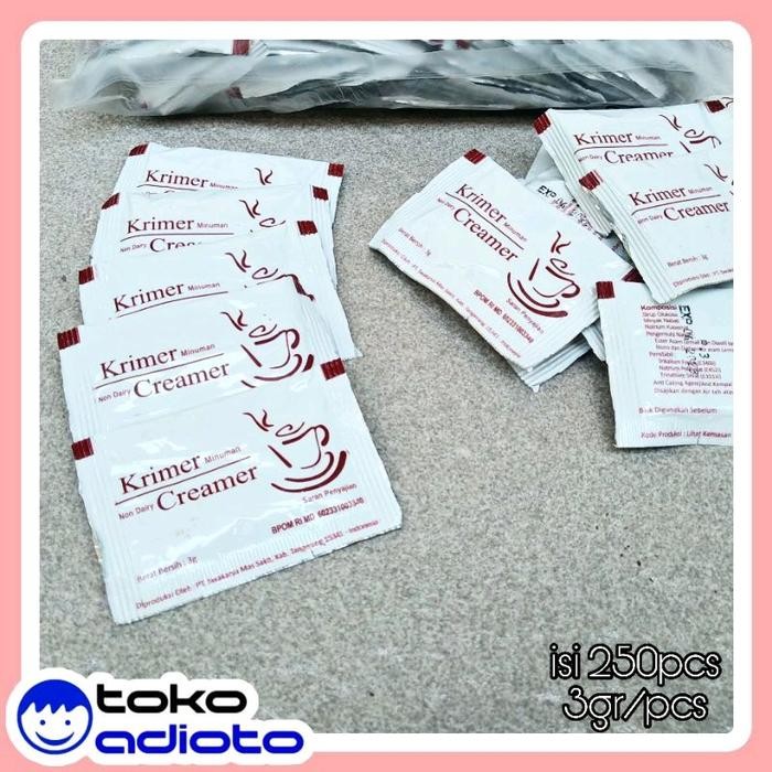 

New Creamer Sachet 250pcs / Krimer Sachet Non Diary