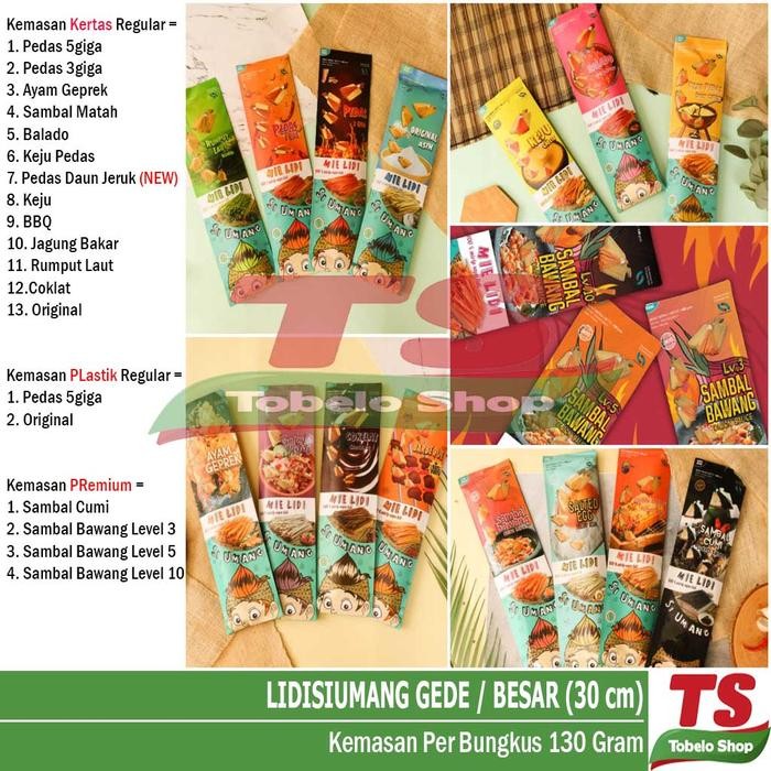 

New MIE LIDI SIUMANG / MIE LIDI SI UMANG / SIUMANG / SI UMANG