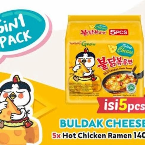 

Samyang Hot Chien Ramen Cheese 5 Pa