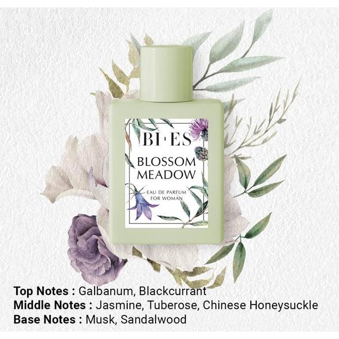 PARFUM ORIGINAL 100% BI ES BIES BLOSSOM MEADOW 100ml EDP women BPOM