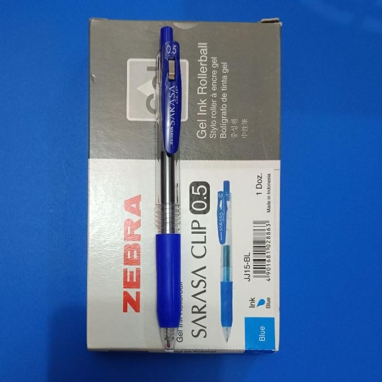 

Or42 Pulpen Sarasa Zebra 0.5/0.7/1.0 (1Pak/12Pcs) Or42