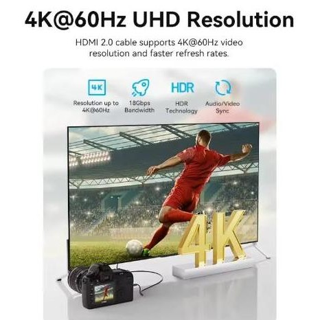 Stk Kabel Hdmi 10 Meter Netline Gold Super