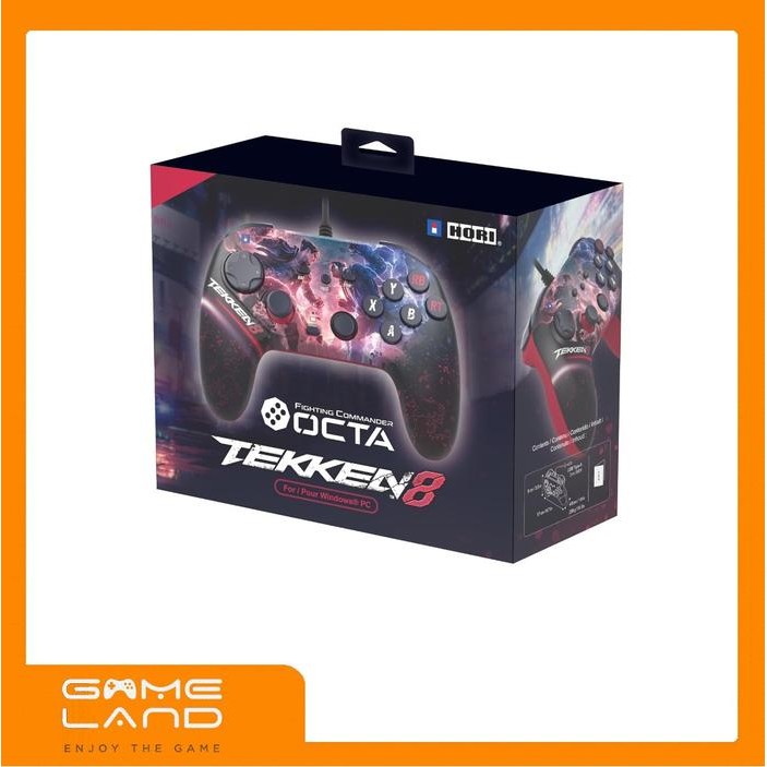 (Expert) HORI Fighting Commander Controller OCTA TEKKEN 8 Edition Wired for Windows PC