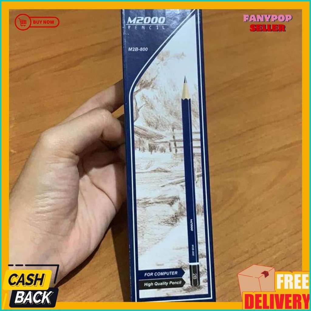 

(12Pcs) Pensil M2000 Biru Warna Biru Muda Berkualitas Diskon Setengah Harga