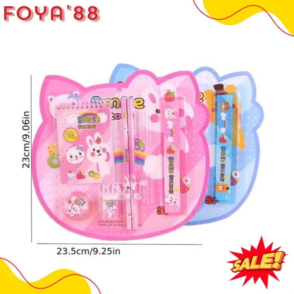 

Mk632 Stationery Set Alat Tulis 8 In 1 Karakter Kartun Lucu Dan Unik Hadiah Anak Perempuan Dan Laki-Laki Terlaris! Produk Ini Banyak Dicari