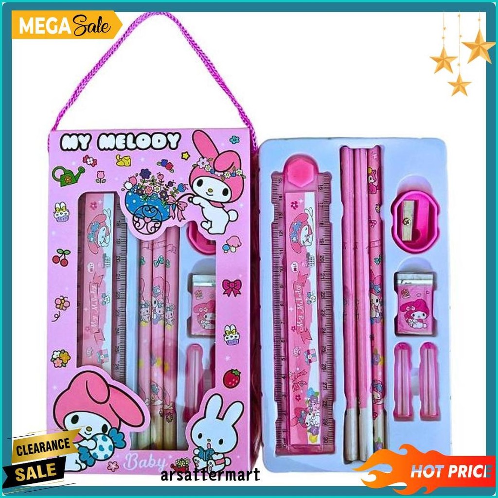 

Set Alat Tulis Anak 8 In 1 Motif Sanrio Labubu Capybara Stationary Set Perlengkapan Sekolah Terlengkap Dan Termurah