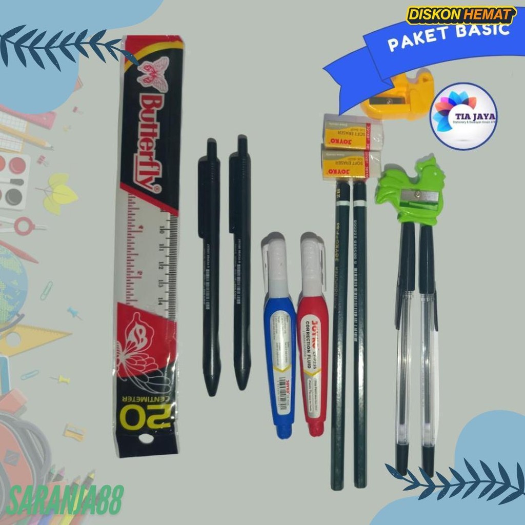 

Paket Alat Tulis Sekolah 1Set Basic Diskon
