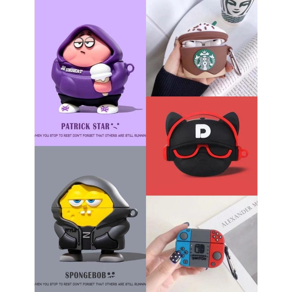 [PROMO KEMBAR] [ CASE ONLY } Casing TWS Arpds Pro 2 Gen 3 Gen 4 ANC Kualitas Terbaik Dengan Motif 3D