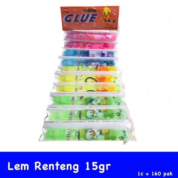 

!!!!!!] lem renceng ( satuan ya bukan satu renceng) ZJD lem kertas cair glue paper