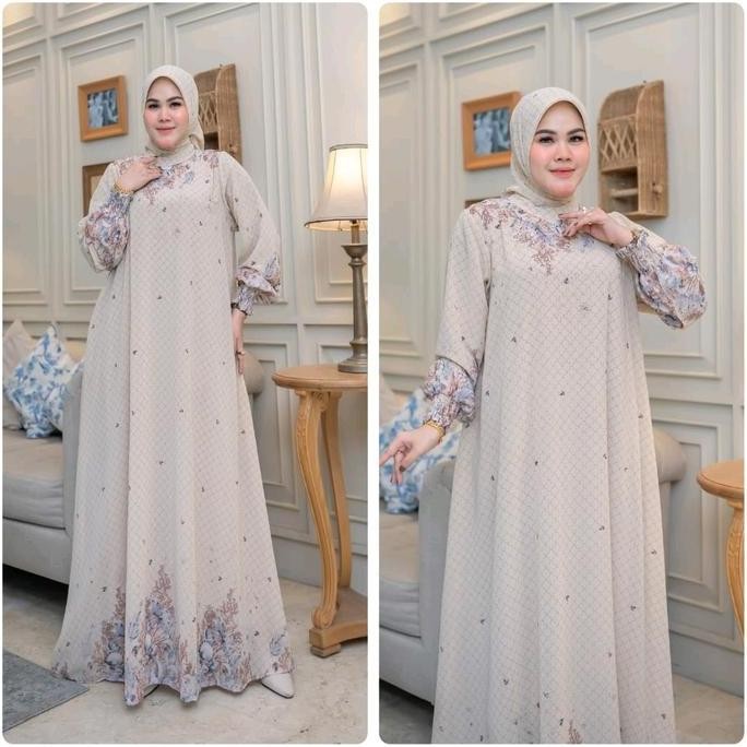 gamis set jilbab segiempat adisa kamela.Arsyakayla