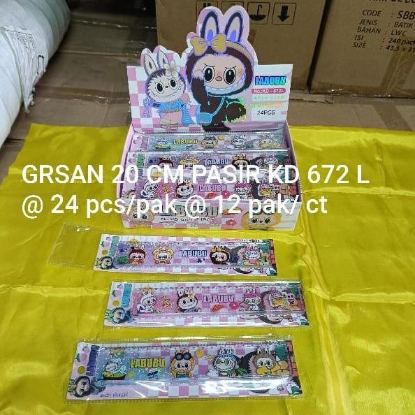 

Ready...Ready...Ready...] penggaris labubu air mainan panjang 20 cm ( ada glitter pasrinya) bahan tebal import china yosep kode KD 672 L