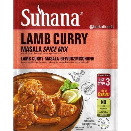 

Buruan beli] Lamb Curry Masala Spice Mix Suhana / Bumbu Masak Instan Kari Kambing Khas India Halal