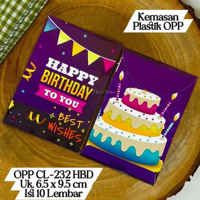 

paling diminati] Amplop SELAMAT ULANG TAHUN HAPPY BIRTHDAY Envelope Angpao Ulang Tahun HBD