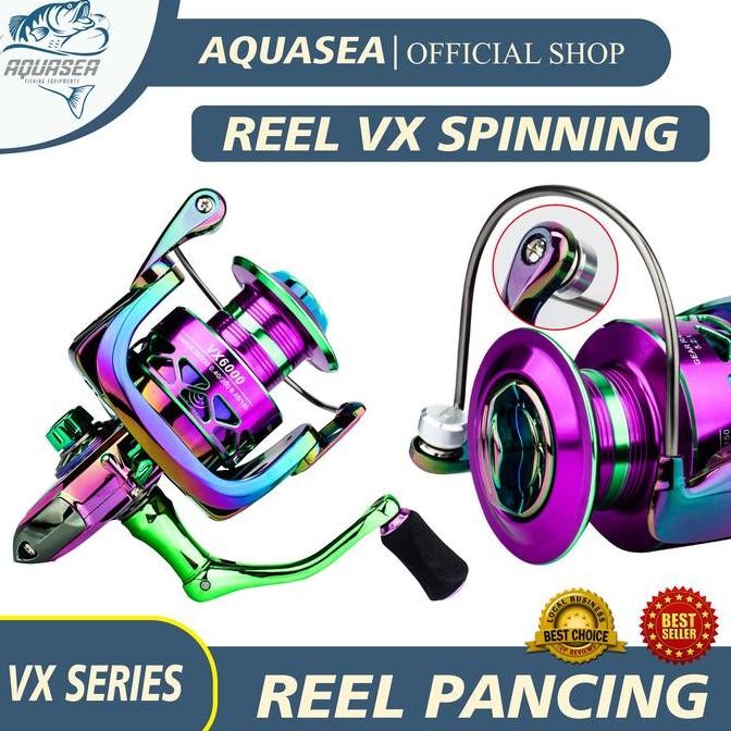 AQUASEA Reel Pancing Full Metal VX 1000-7000 | Reel Kuat Untuk Laut Termurah