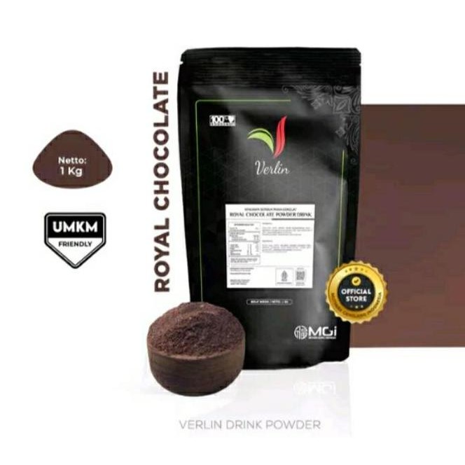 

Verlin Royal Chocolate Powder Drink 1Kg - Minuman Serbuk Instan Premium Termurah