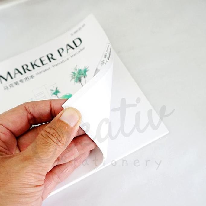 

Giorgione Marker Pad Buku Sketsa Spidol 30 Lembar 110 GSM Gambar - A3