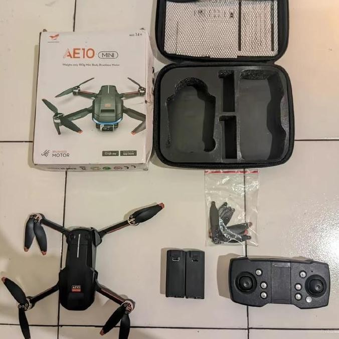 DRONE AE10 GPS FULLSET LIKE NEW