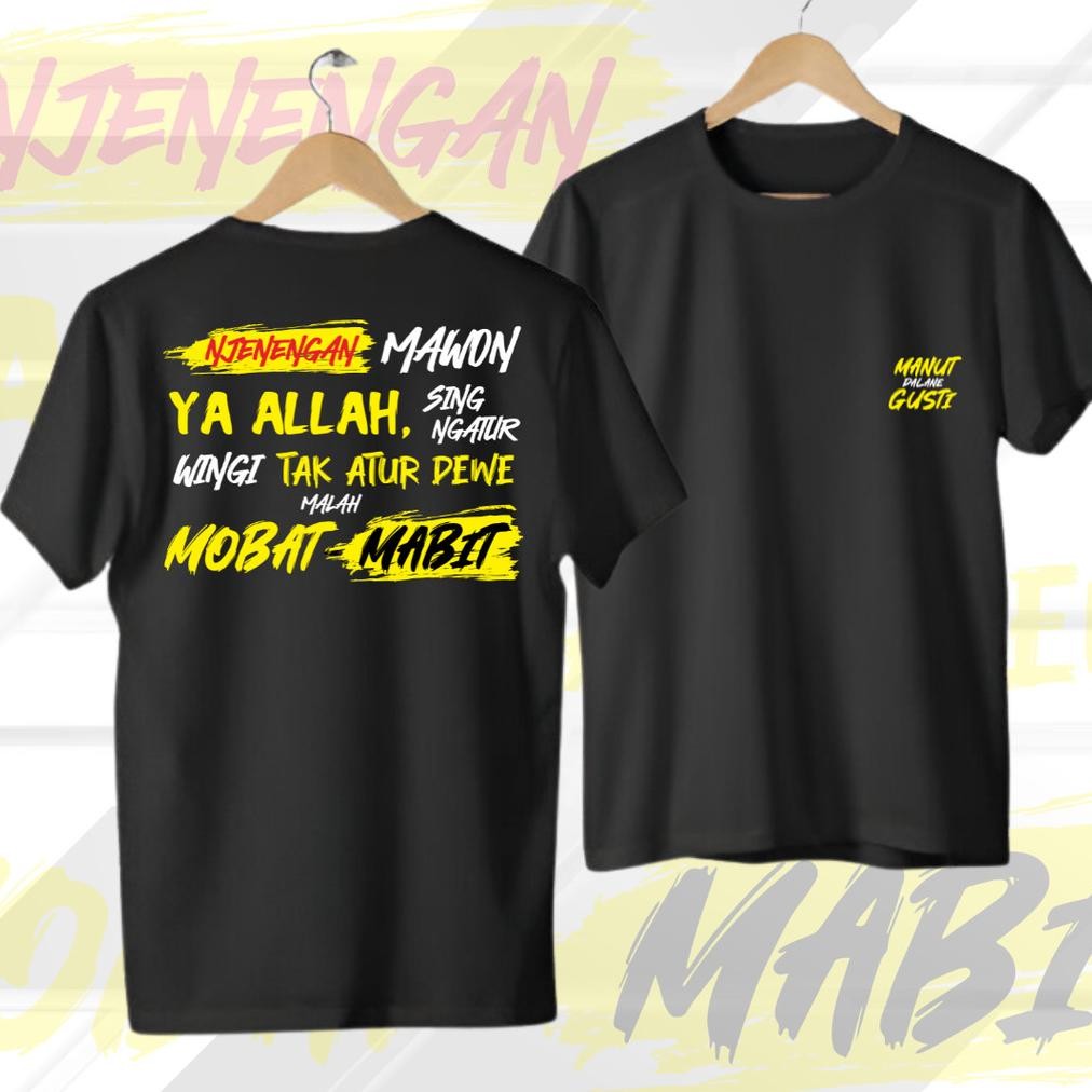 Terlaris Kaos Manut Dalane Gusti Njenengan Mawon Sing Ngatur Promo