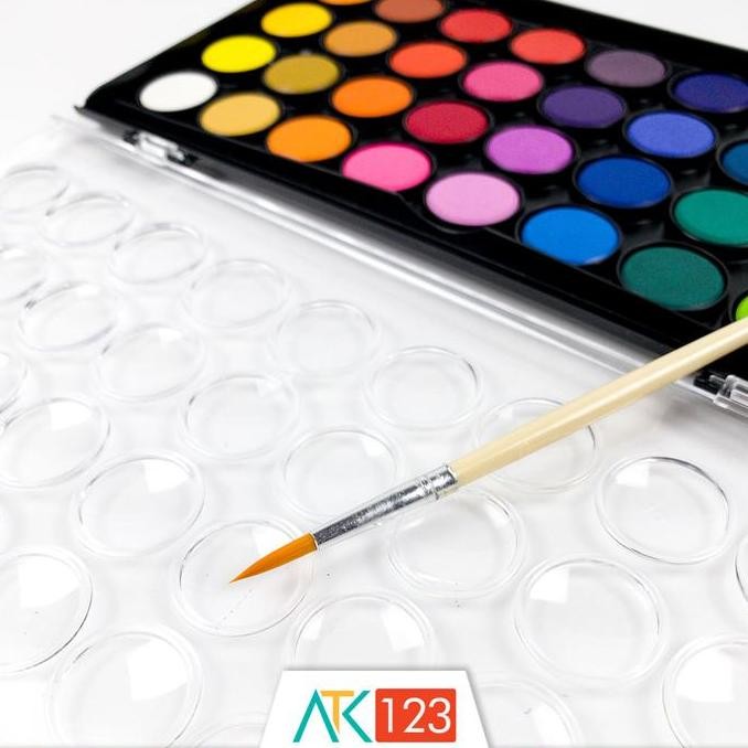 

Cat Air Padat / Cake / Blocks / Solid Watercolor Set 36 Warna / Colors Joyko WC-3-36