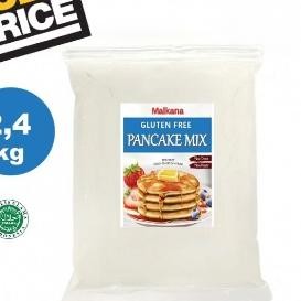 

Tepung Premix Pancake Gluten Free 2.4Kg Soft Dan Fluffy