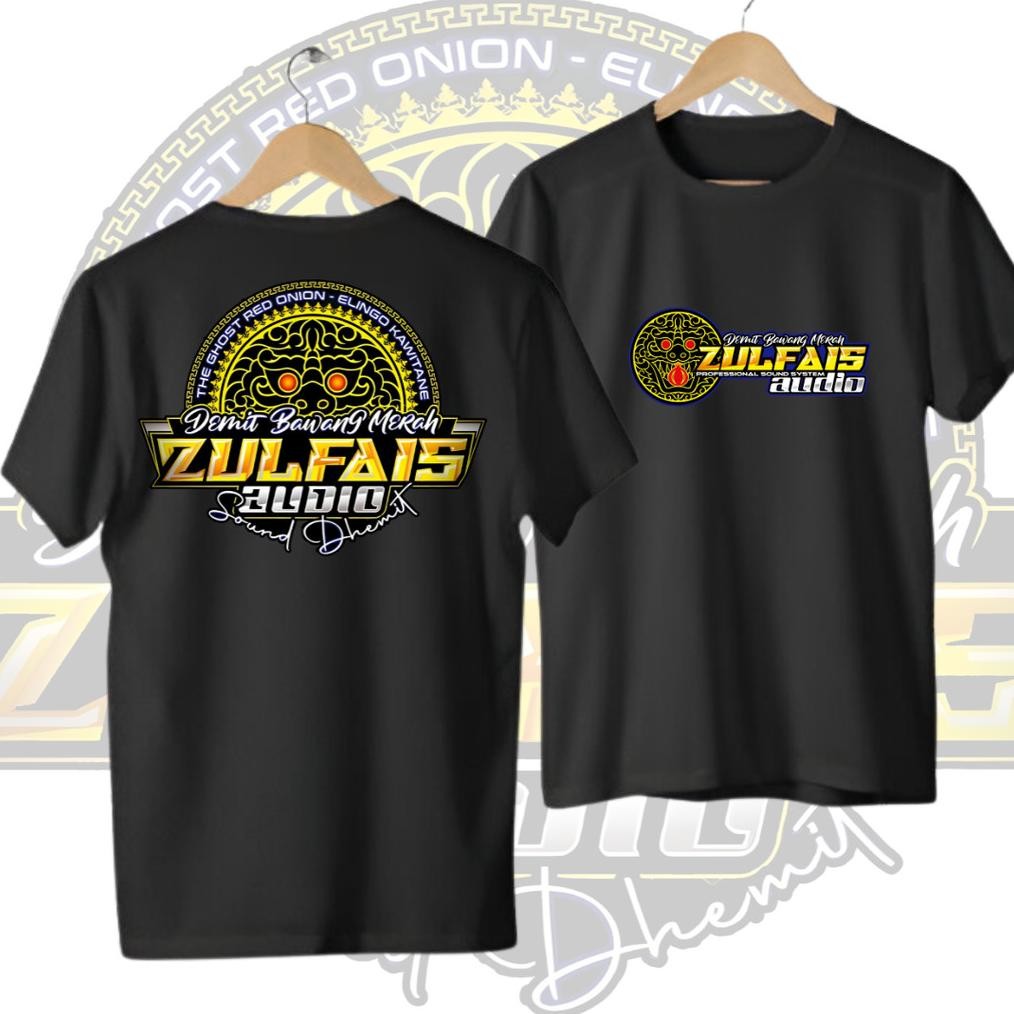 Terlaris Kaos Zulfais Audio Sound Dhemit Promo