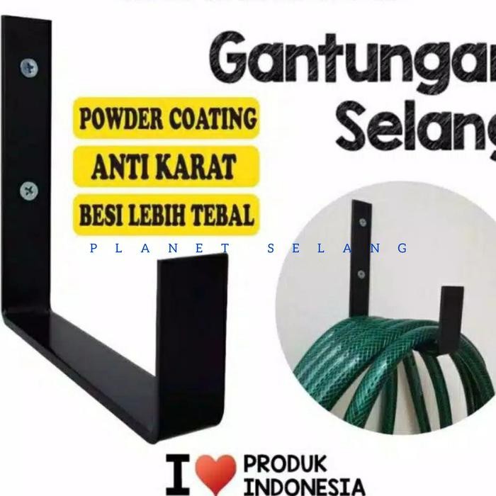 Baru Paket Selang Air 10 Meter 5/8 Inch Tebal 1 Mm Selang Air Serat Benang Terlaris