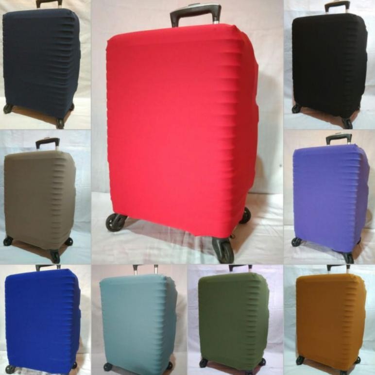 Cover koper sarung pelindung koper polos size 17 inch 30 inch