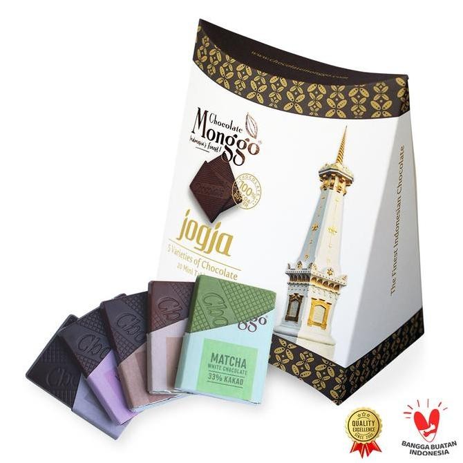 

Chocolate Mix Tugu Jogja 20x5.5g Coklat Monggo Cokelat Premium Oleh-Oleh Termurah