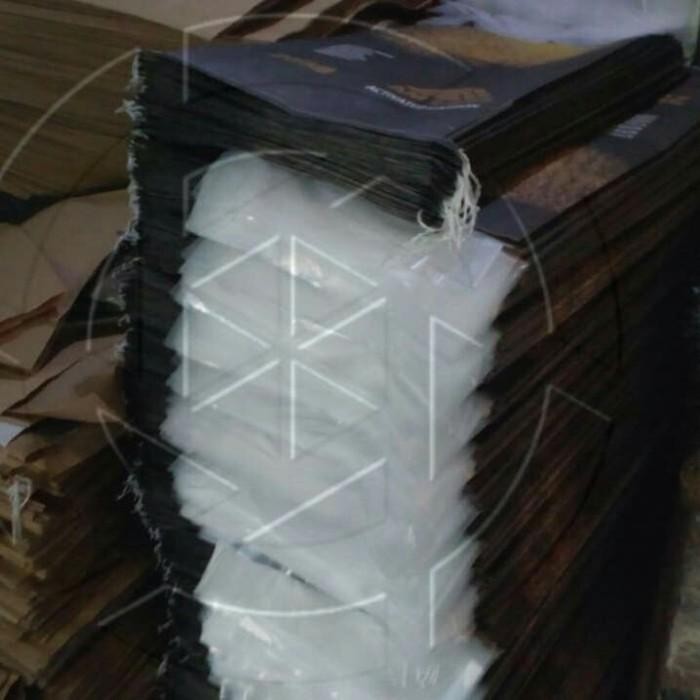 (Expert) Karung Kertas Sack Kraft Indonesia 25 Kg Shipping Bag Inner PE 60 Mic