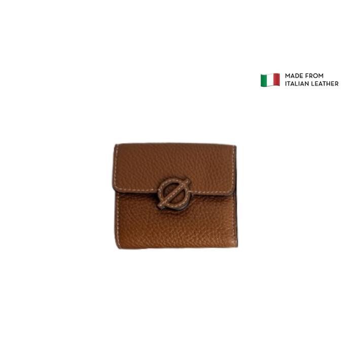 Dompet Wanita Kulit Asli Rounn Small Flap Wallet