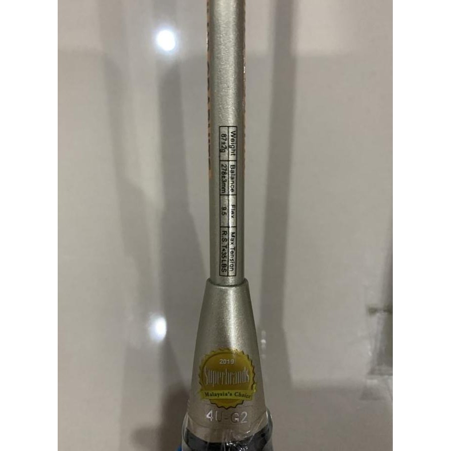Raket Badminton Apacs Sensuous 999 Grip 4U G2 Kuat 35 Lbs