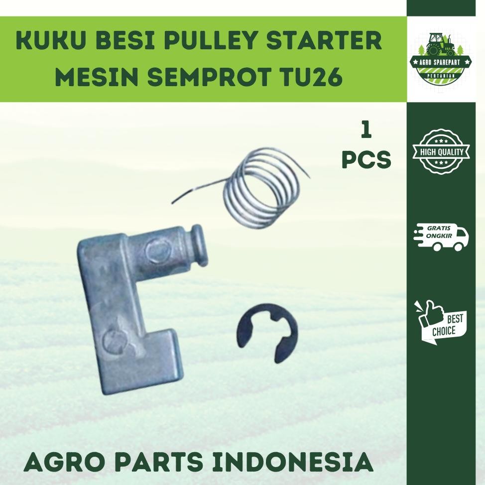 Promo Cod Kuku Besi Pulley Puli Stater Tu26 Pawl Iron Starter Mesin Sprayer Semprot Hama 2 Tak 3Wz4 