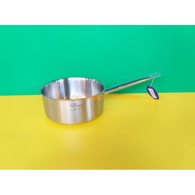 HARGA DISC - Milk Pan Bima Chefs 18cm Panci Susu Bima BP1900718 /Shallow Sauce Pan