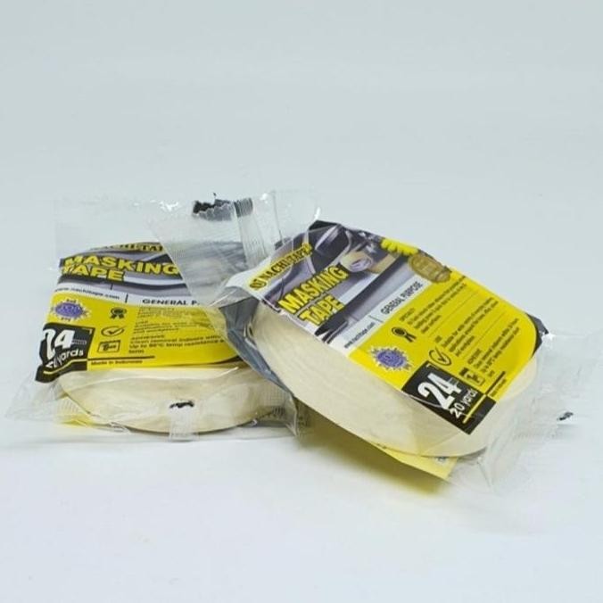 

,,,,,,,] Nachi Masking Tape 24mm / Lakban Kertas/ selotipIsolasi Solasi kertas