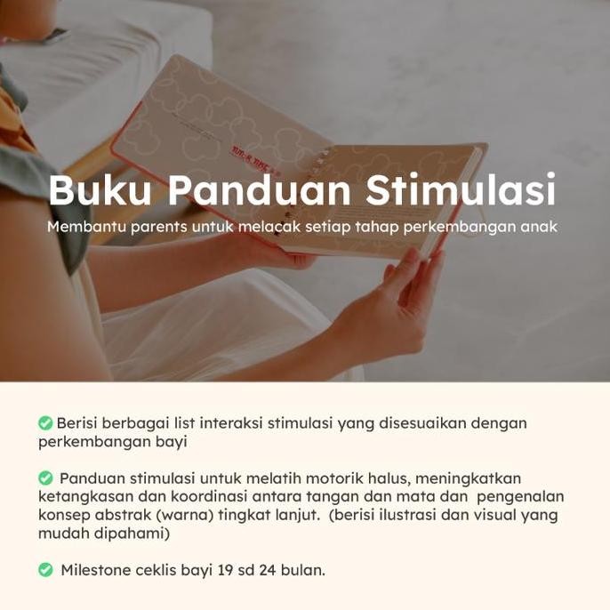 Learning Time-Program Fine Motor-Mainan stimulasi anak 19 sd 24 bulan/ Mainan motorik anak/ Mainan m