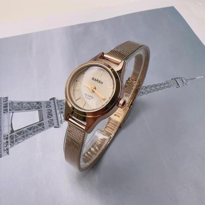 Marzo Jam Tangan Wanita Barsh Tali Rantai Pasir Mini Analog Fashion Korea M106