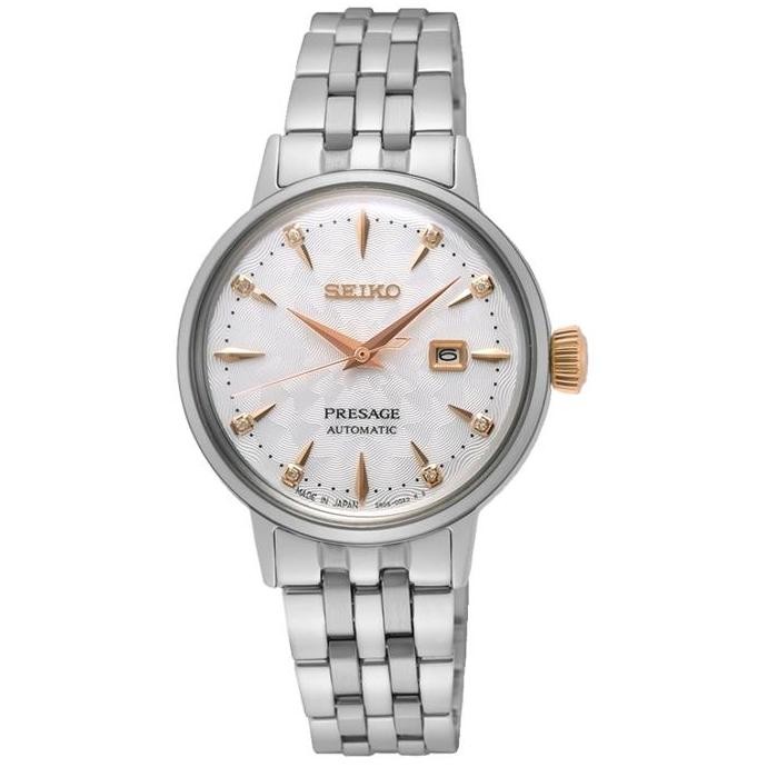 Seiko Presage Ladies SRE009J1 Cocktail Time Diamonds Automatic Japan
