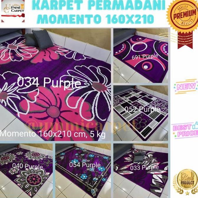 permadani karpet 160x210 momento karpet lantai ruang tv tamu minimalis