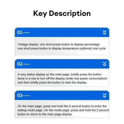 Indikator Kapasitas Baterai Waterproof Sepeda Motor Listrik Bulat Kualitas Terbaik Harga Termurah