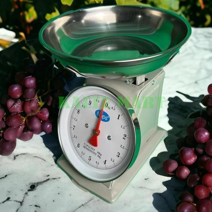 New Timbangan Jarum Manual 10kg 20kg Stainless Timbangan Mangkok Dapur Kue